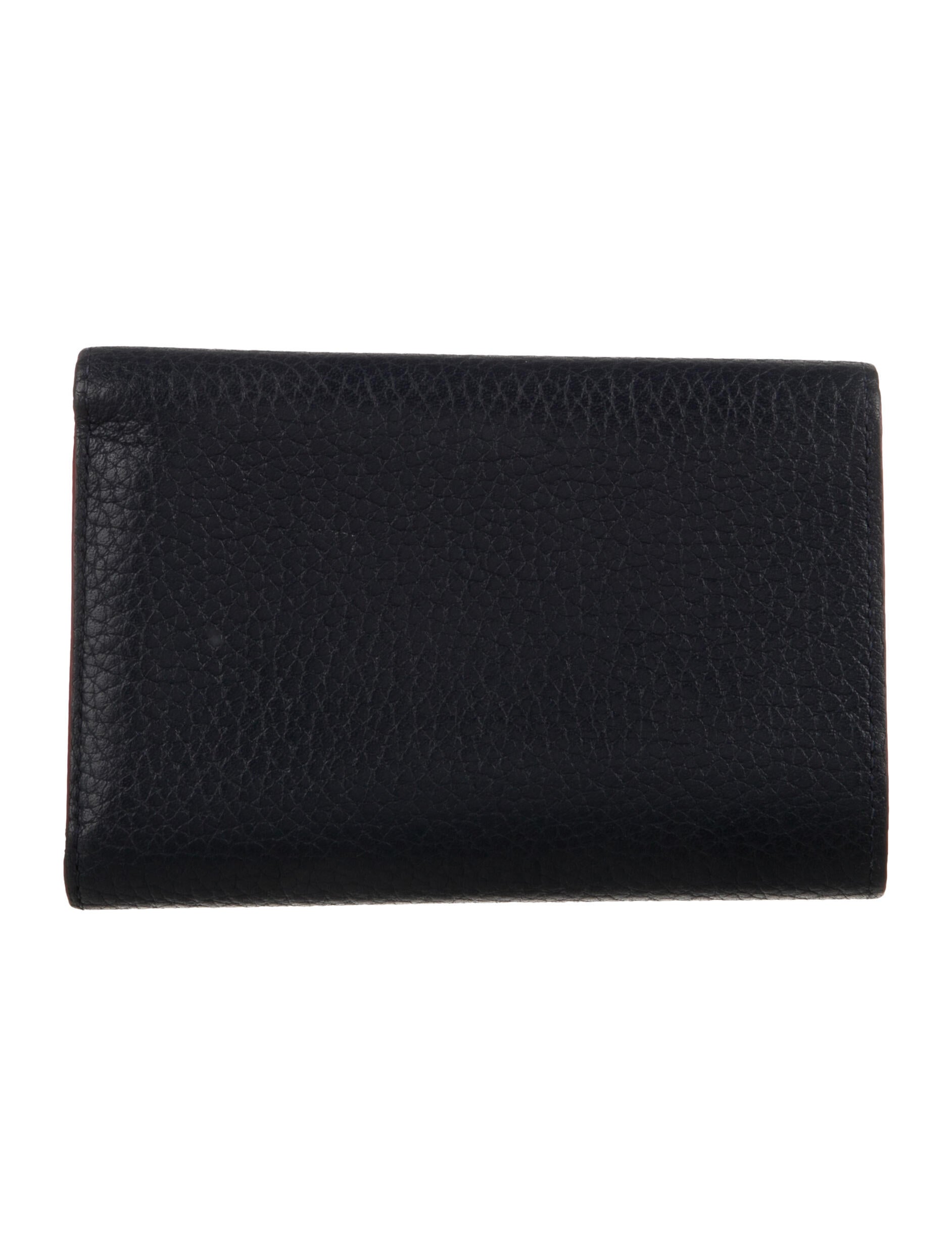 Louis Vuitton 2019 Taurillon Leather Capucines Compact Wallet